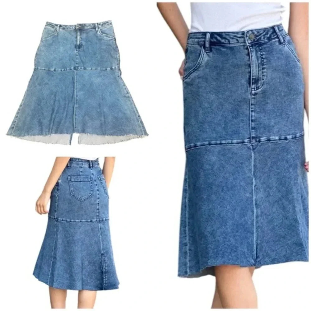 Wash Lab Trumpet Skirt | Sz 31